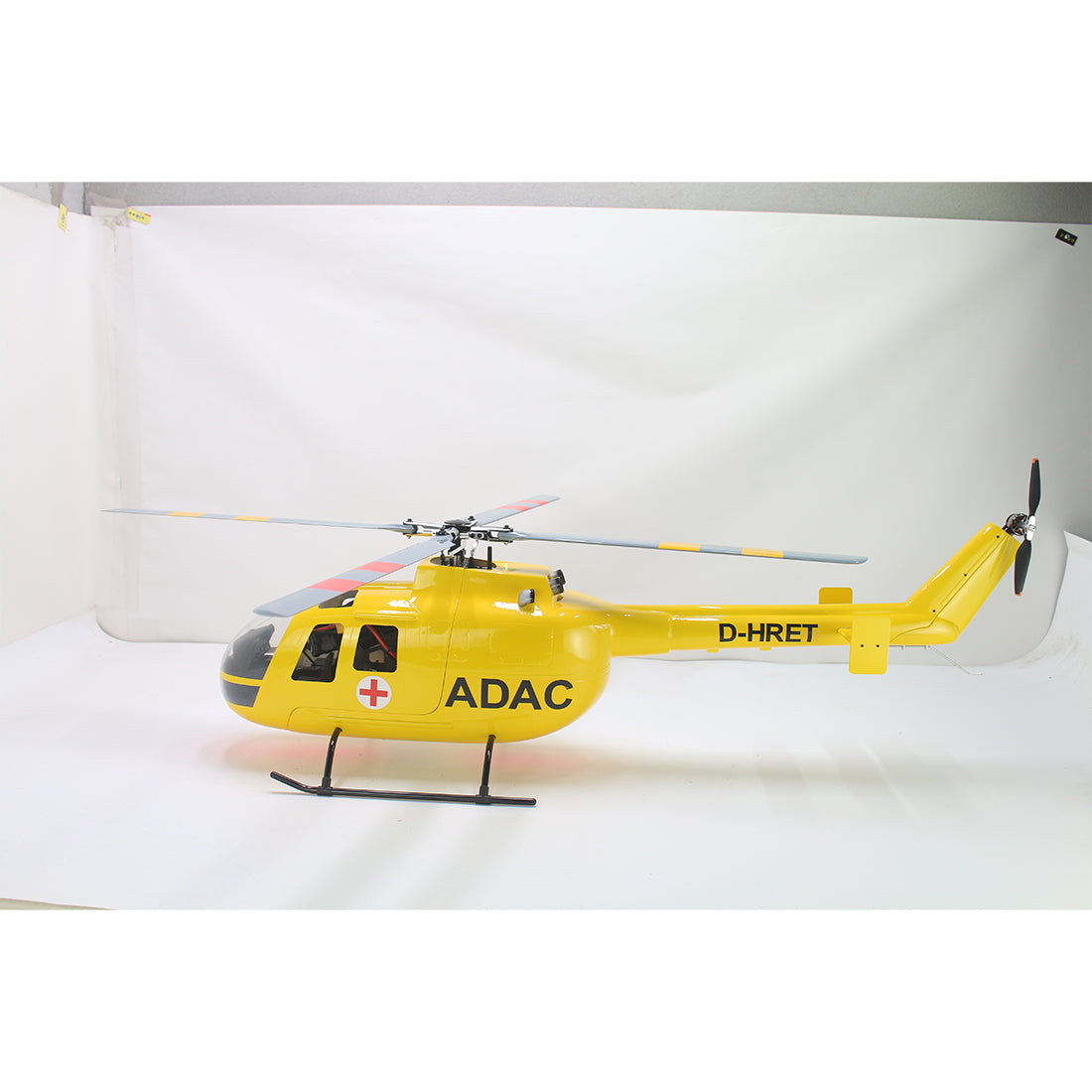 HelloWorld7-FLISHRC FL500 BO-105 500-Class 2.4G 6CH Large Scale GPS RC Helicopter Model RTF