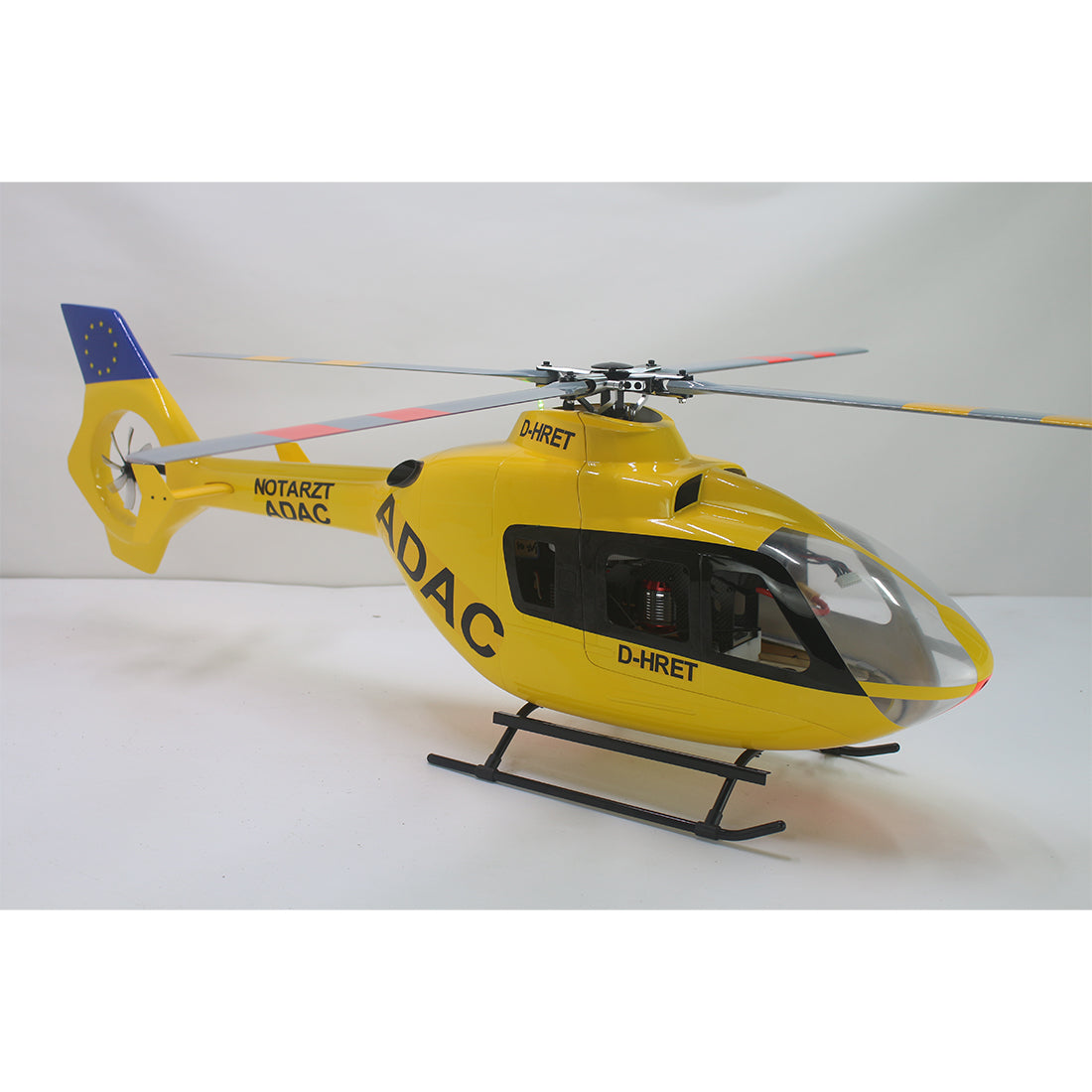 FLISHRC FL500 EC135 500-Class Scale RC Helicopter RTF with GPS & Fenestron Tail-helloworld7