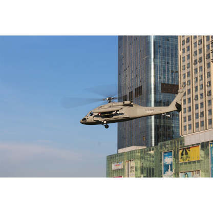 FLISHRC FL500 SH-60 500-Class Scale RC Helicopter RTF with GPS & L7 Flight Controller Grey-helloworld7