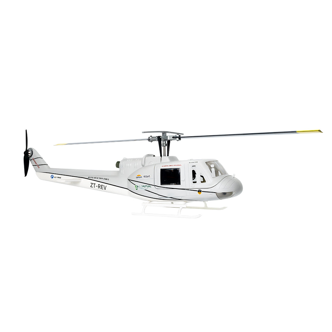 HelloWorld7-FlyWing Bell UH-1 Huey V4 GPS RTF helicopter Anyone Can Fly it