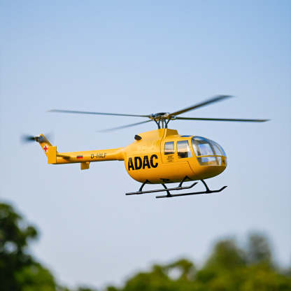 FLYWING BO105 470 Size Scale GPS RC Helicopter RTF H1 Flight Controller Brushless Motor-helloworld7