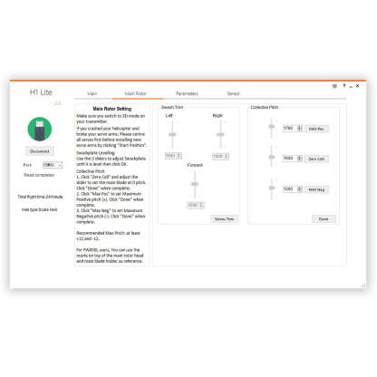 HelloWorld7-FLYWING EC135 470 Class RC Helicopter ADAC 6CH 2.4G with H1 Flight Controller & GPS