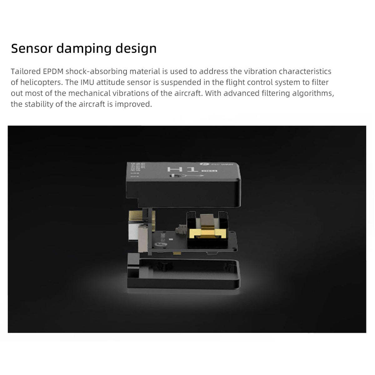 HelloWorld7-FLYWING EC135 470 Class RC Helicopter ADAC 6CH 2.4G with H1 Flight Controller & GPS