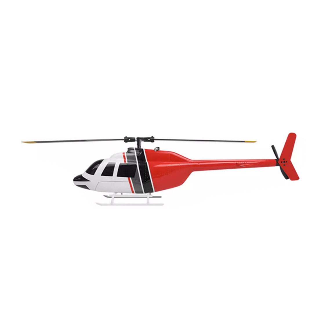 HelloWorld7-FLYWING Bell-206-V2 470-Class RC Helicopter Model 2.4G RC 6CH Electric Airplane