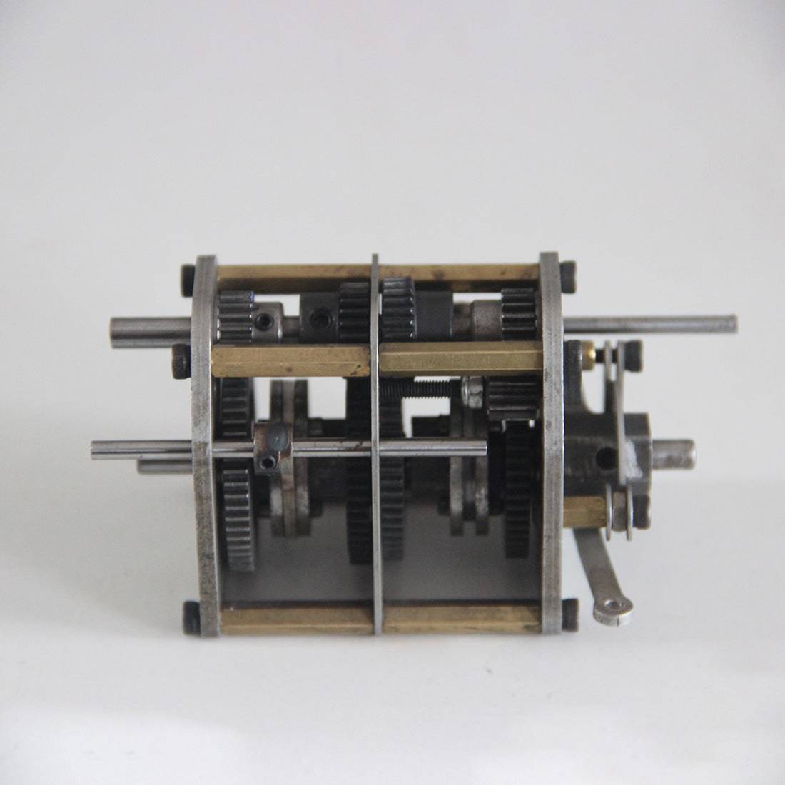 DIY 4-Speed Metal Gearbox Transmission Assembly (3 Forward/1 Reverse) for Toyan V8 RC Car-helloworld7