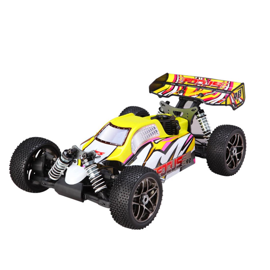 HelloWorld7-FS Racing 1/8 Scale Nitro RC Buggy 4WD High Speed Off-Road Car RTR with 21CXP Engine