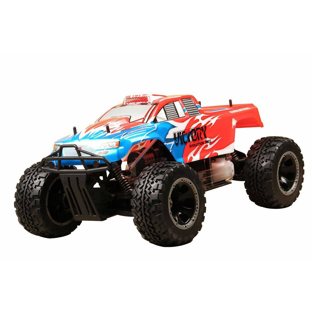 FS Racing 1/5 Scale 4WD Gas Powered Monster Truck RTR High Speed Off-Road Vehicle with 30cc Engine-helloworld7