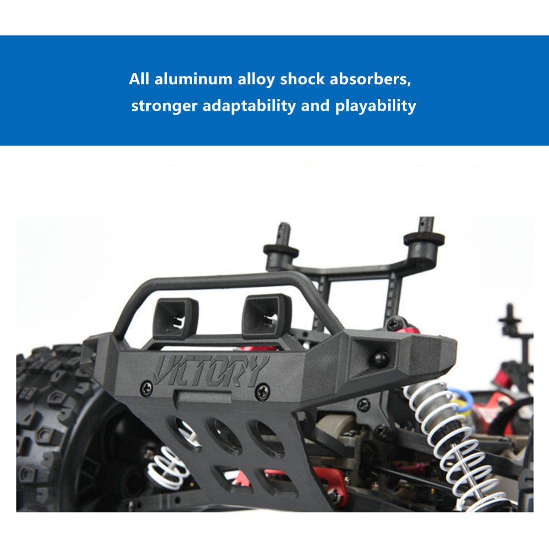 FS Racing 1/10 Scale 4WD Electric Off-Road Monster Truck RTR High Performance All Terrain RC Car-helloworld7