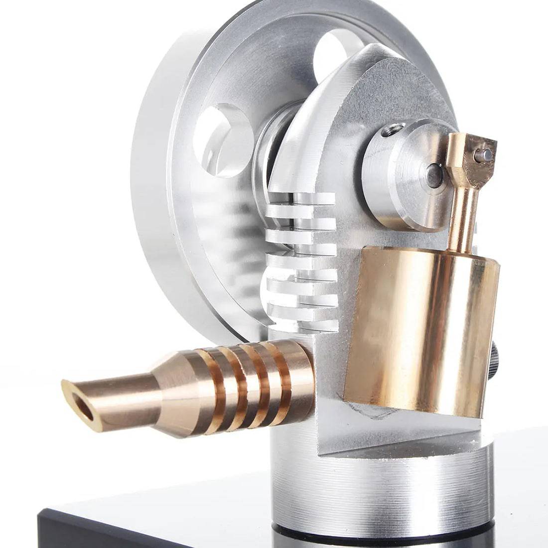 HelloWorld7-Full Metal Retro Style Engine Steam Engine Model with Boiler Alcohol & Lamp Kit K-005