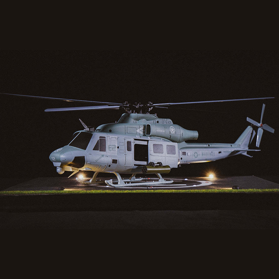 GOOSKY E2 UH-1Y Venom 1/35 Scale 6CH Dual Brushless RC Helicopter RTF GTS System-helloworld7