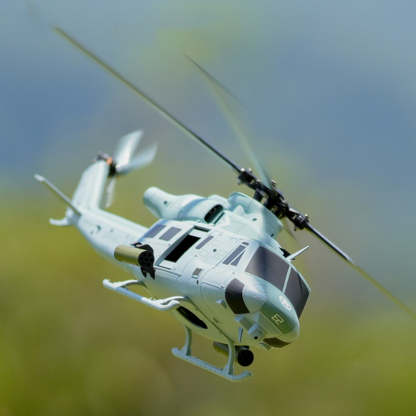 GOOSKY E2 UH-1Y Venom 1/35 Scale 6CH Dual Brushless RC Helicopter RTF GTS System-helloworld7