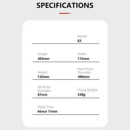 GOOSKY E2 UH-1Y Venom 1/35 Scale 6CH Dual Brushless RC Helicopter RTF GTS System-helloworld7