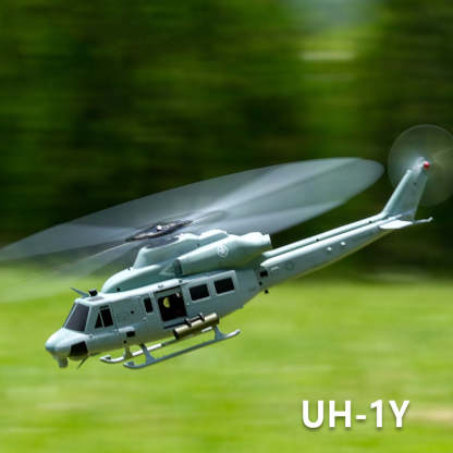 GOOSKY E2 UH-1Y Venom 1/35 Scale 6CH Dual Brushless RC Helicopter RTF GTS System-helloworld7