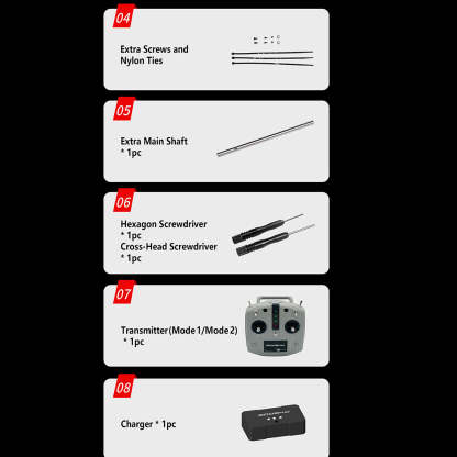 GOOSKY E2 UH-1Y Venom 1/35 Scale 6CH Dual Brushless RC Helicopter RTF GTS System-helloworld7