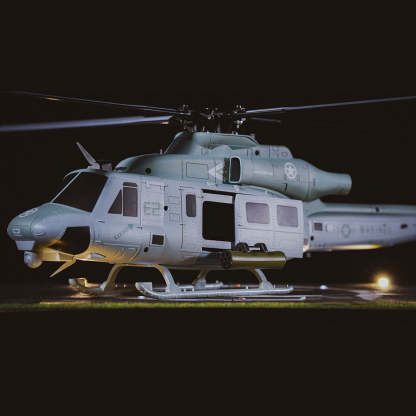 GOOSKY E2 UH-1Y Venom 1/35 Scale 6CH Dual Brushless RC Helicopter RTF GTS System-helloworld7