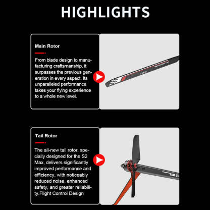 HelloWorld7-GOOSKY New Legend S2 MAX 2.4G 6CH 3D Stunt RC Helicopter Model RTF for Beginner