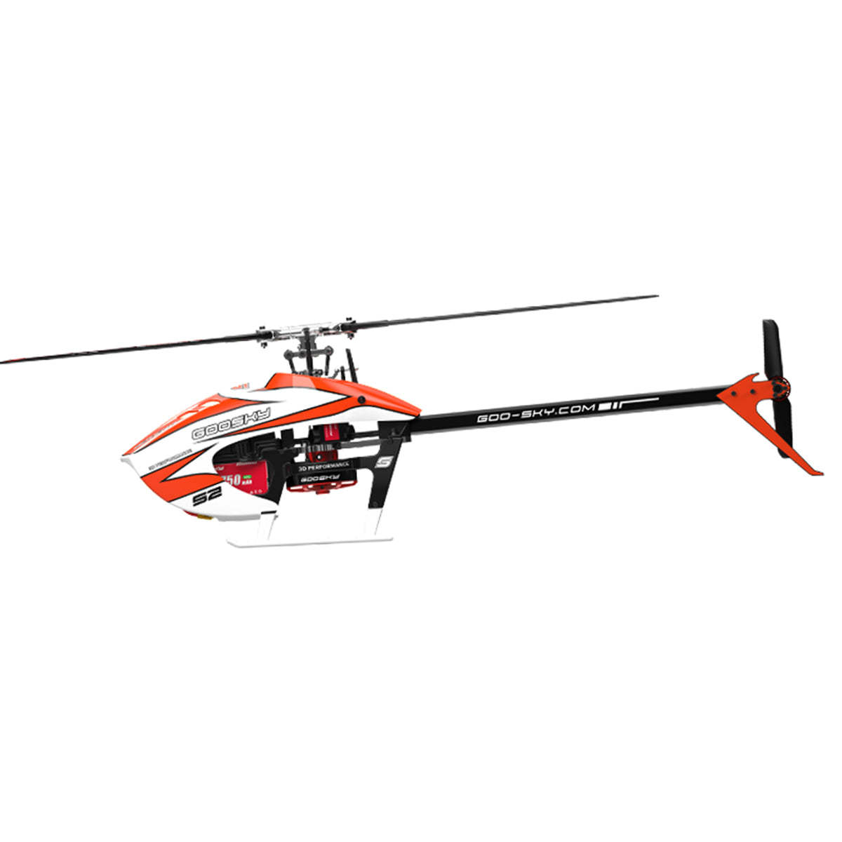HelloWorld7-GOOSKY New Legend S2 MAX 2.4G 6CH 3D Stunt RC Helicopter Model RTF for Beginner