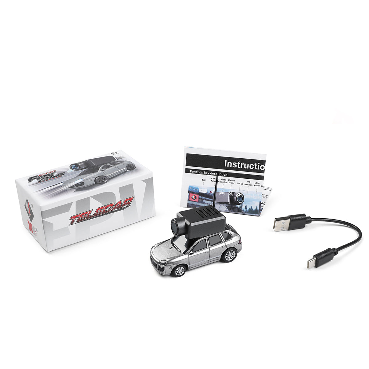 HelloWorld7-WL Fully Functional MICRO RC Car With FPV World Smallest RC Car 1/64 APP-Controlled