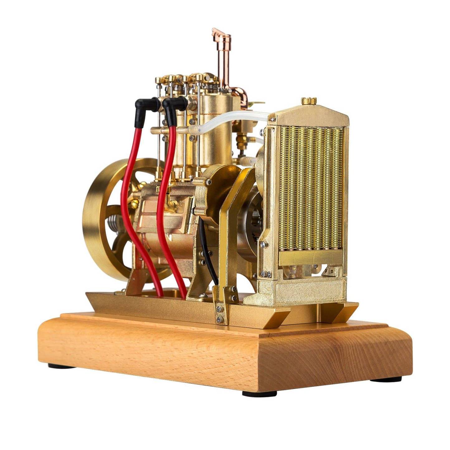 HelloWorld7-H74 5cc 4-Stroke 2-Cylinder Water Cooled Gasoline Internal Combustion Engine Model