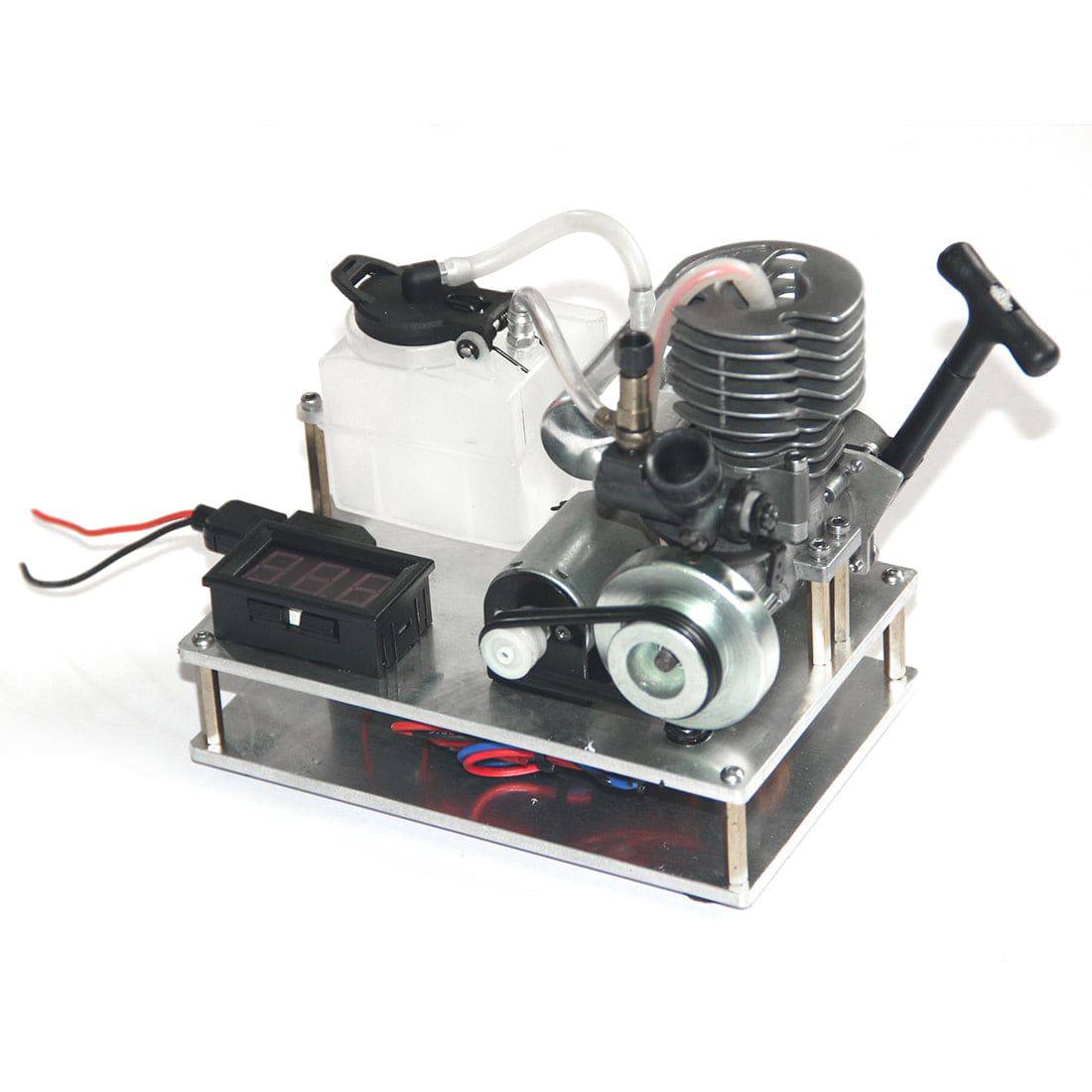 Hand Start 15-Level 2-Stroke Nitro Engine 12V Generator Model Kit-helloworld7