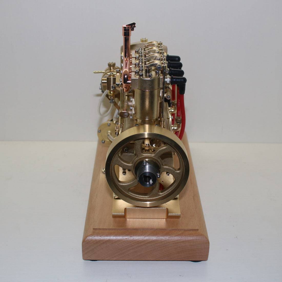 HelloWorld7-Holt H75 Tractor Engine Gas 12cc Four-cylinder OHV Engine Scale Model with Governor