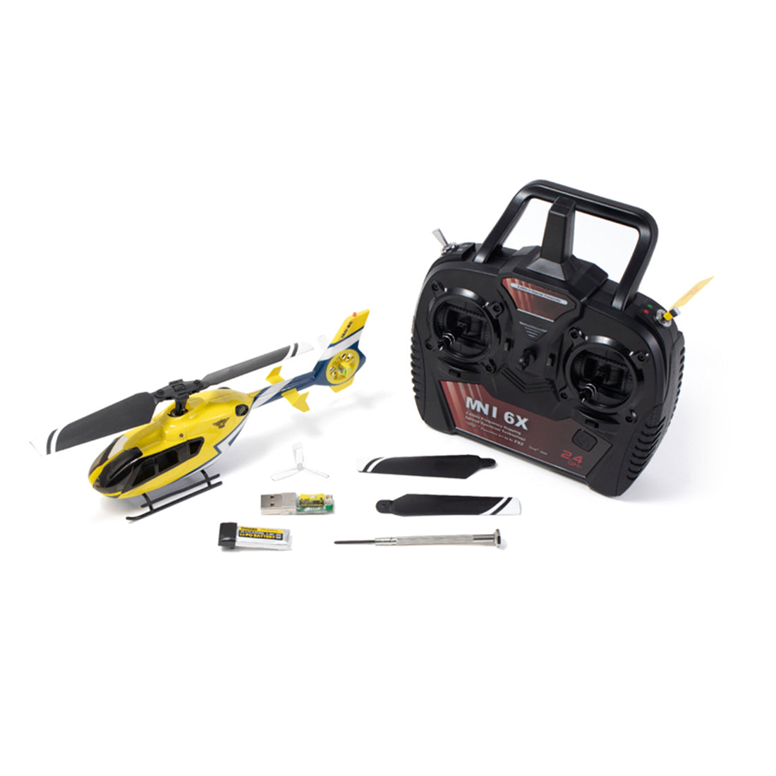 Hummingbird 1/68 Scale Mini RC Helicopter EC-135 Eurocopter 6CH Gyro Stabilized RTF-helloworld7