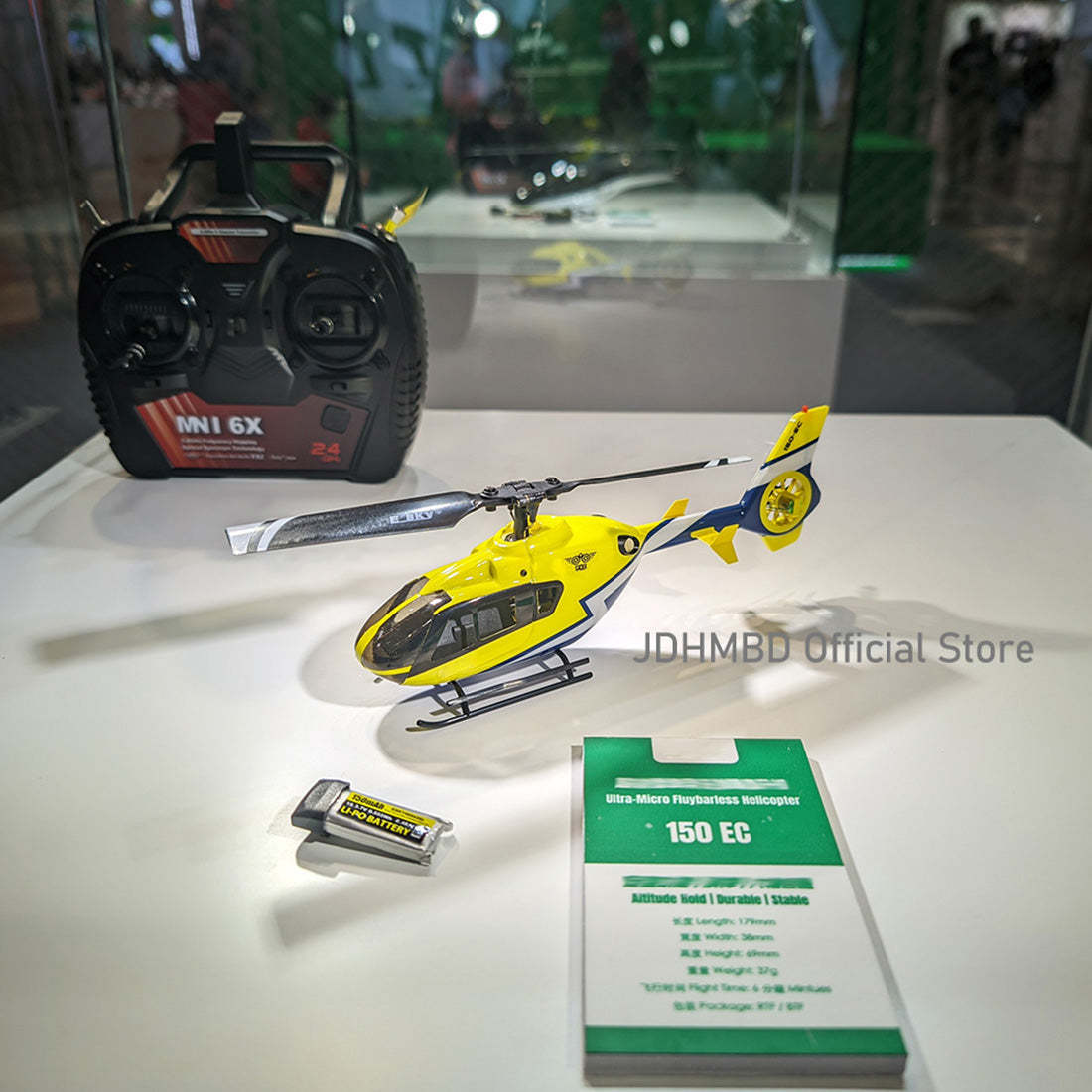 HelloWorld7-Hummingbird 1/68 2.4G  6CH Mini Eurocopter EC-135 RC Helicopter Aviation Model-RTF version-helloworld7