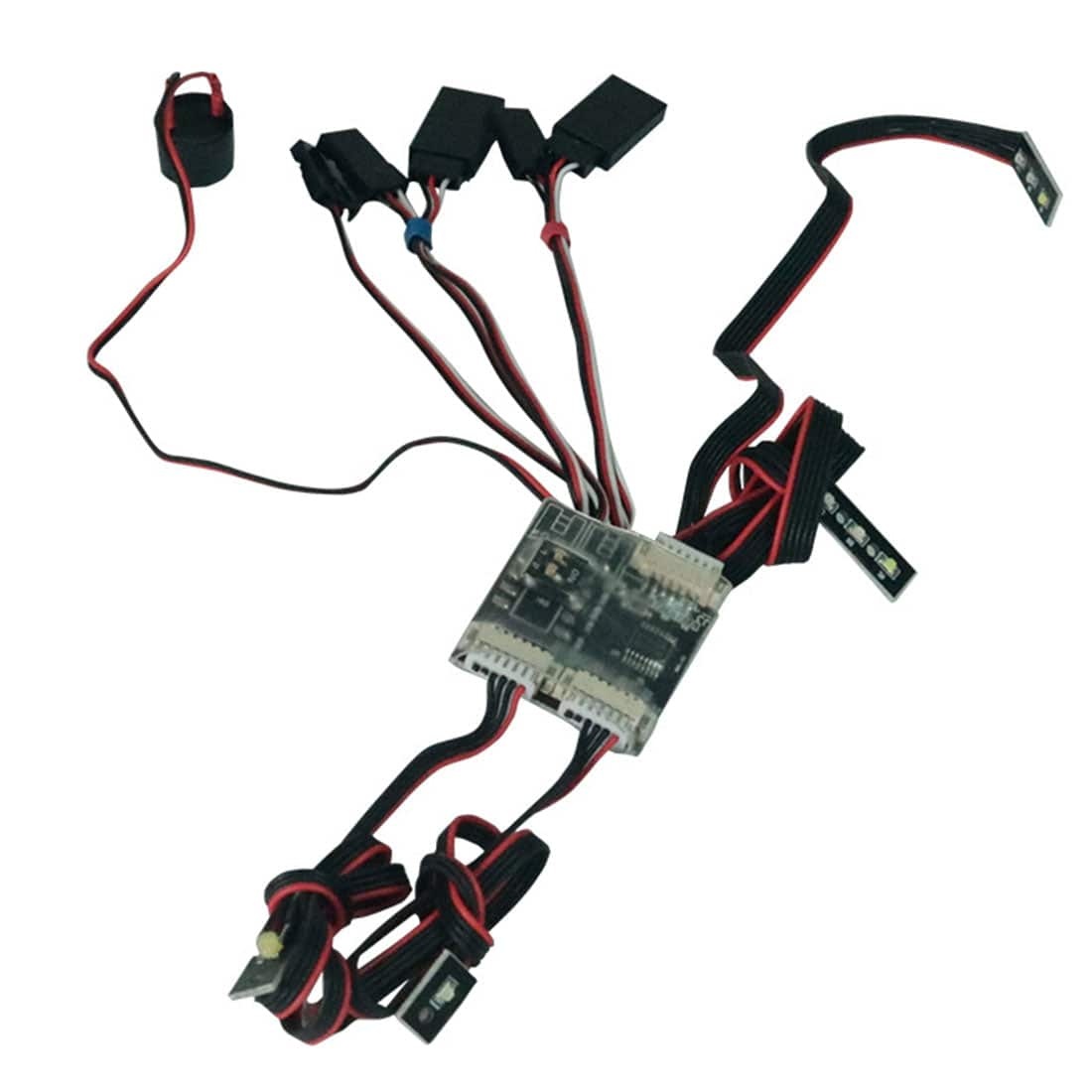 HelloWorld7-JDMODEL JDM-121-A RC Forklift Lighting System 1/14 Scale LED Upgrade Kit for Hydraulic Construction Model-helloworld7