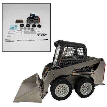 JDMODEL JDM-160 RC Hydraulic Skid Steer Loader Kit 1/14 Scale Full Metal Construction Machinery Model for DIY Assembly-helloworld7