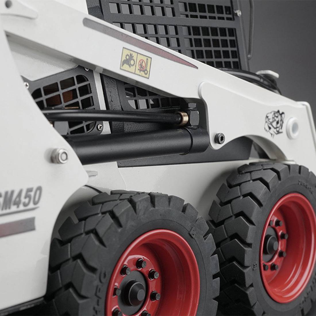 JDMODEL JDM-160 RC Hydraulic Skid Steer Loader Kit 1/14 Scale Full Metal Construction Machinery Model for DIY Assembly-helloworld7