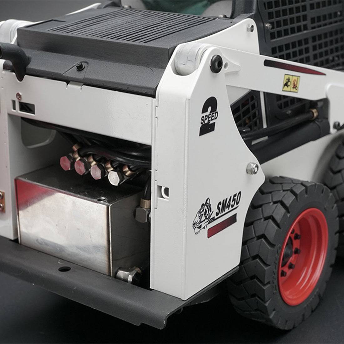 JDMODEL JDM-160 RC Hydraulic Skid Steer Loader Kit 1/14 Scale Full Metal Construction Machinery Model for DIY Assembly-helloworld7