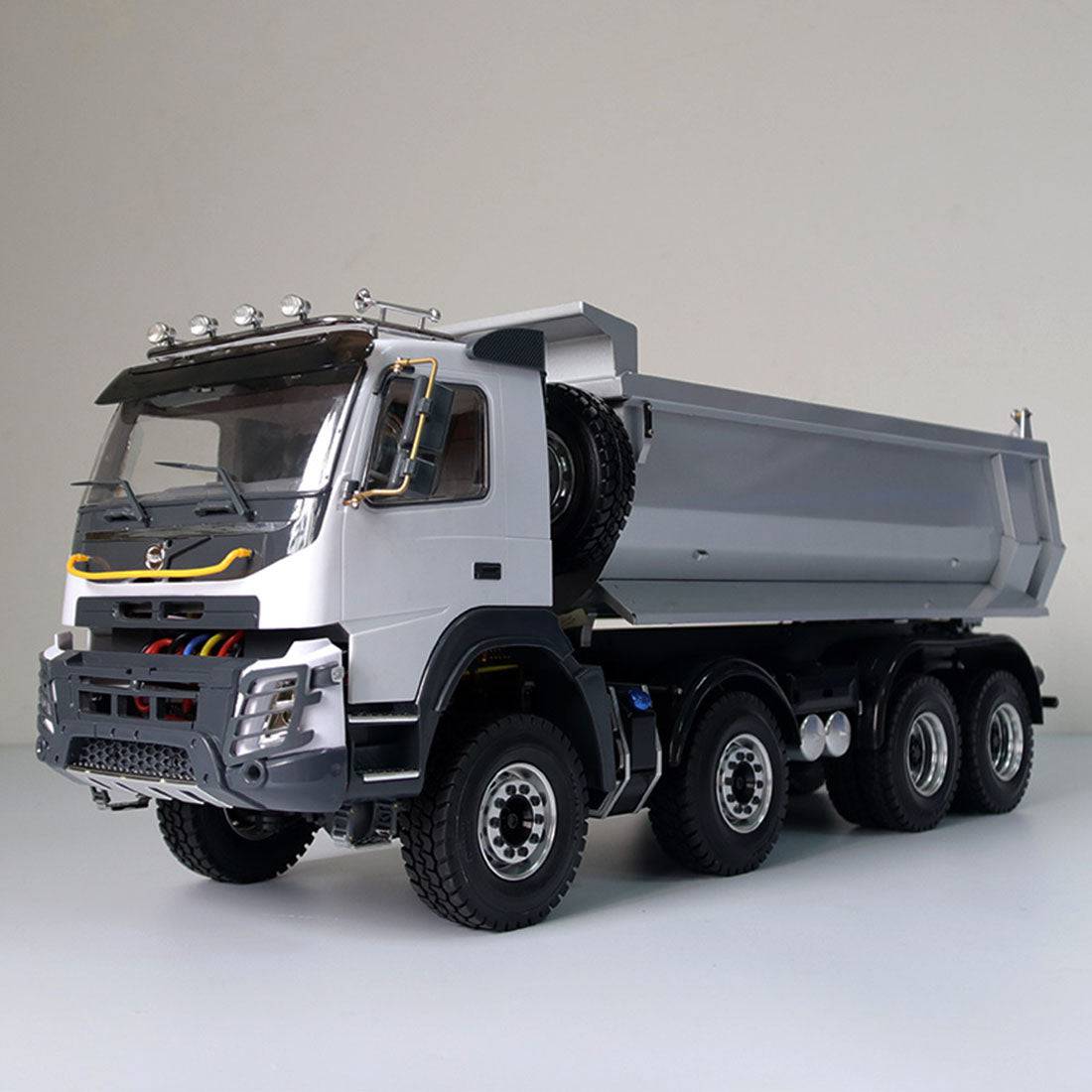 JDMODEL JDM-65RC 1/14 Scale 8x8 Heavy Hydraulic Dump Truck RC Construction Model with Planetary Gearbox-helloworld7