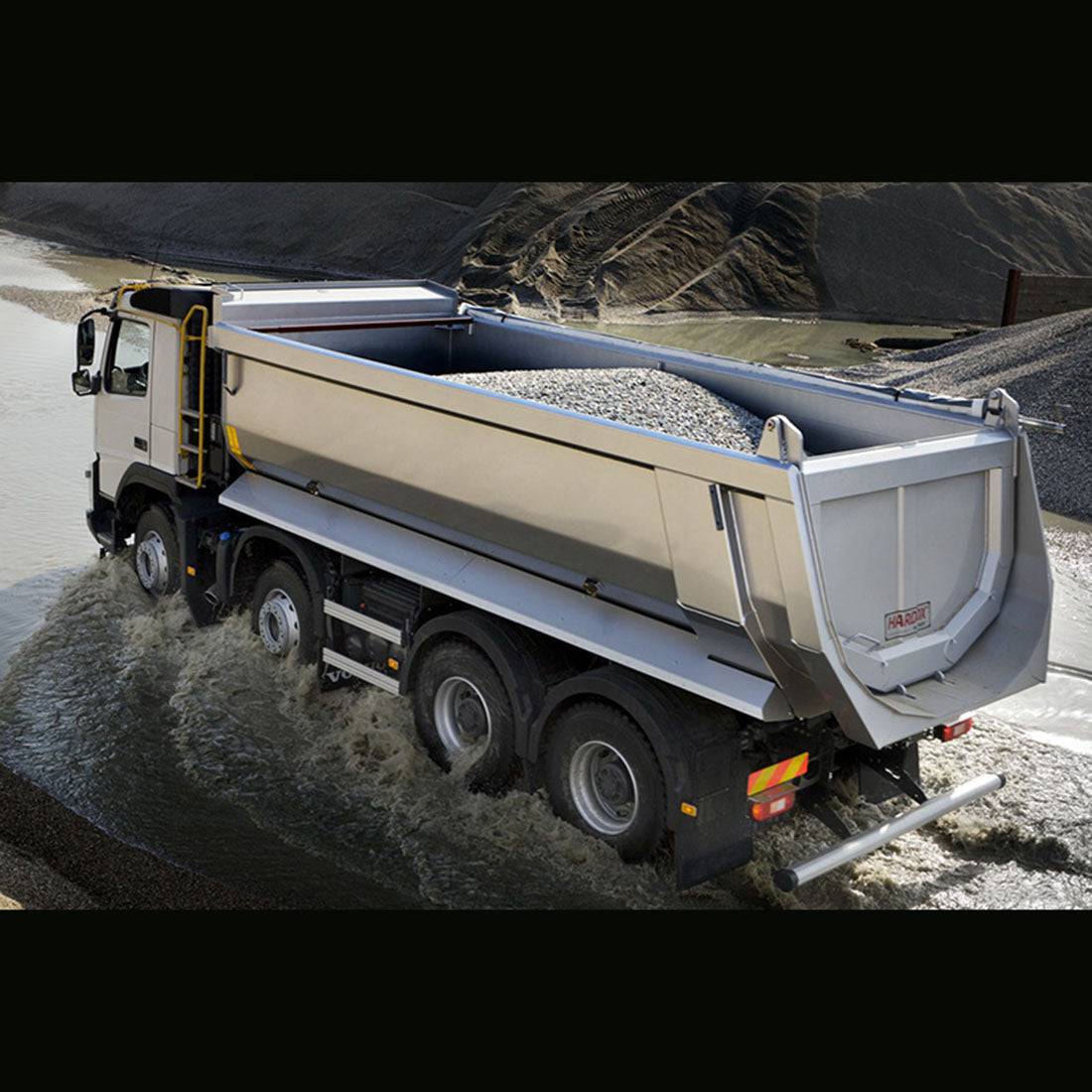 JDMODEL JDM-65RC 1/14 Scale 8x8 Heavy Hydraulic Dump Truck RC Construction Model with Planetary Gearbox-helloworld7