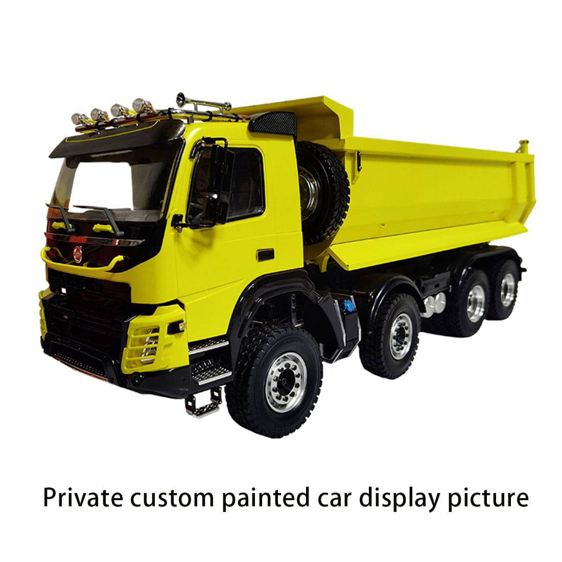 JDMODEL JDM-65RC 1/14 Scale 8x8 Heavy Hydraulic Dump Truck RC Construction Model with Planetary Gearbox-helloworld7