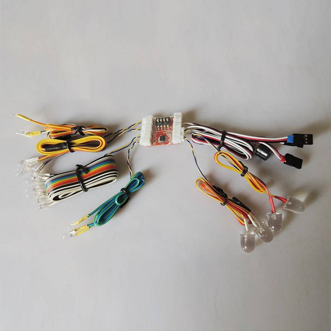 JDMODEL JDM-93 RC Loader Lighting System Custom Fit LED Light Kit for Hydraulic Forklift Model-helloworld7