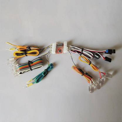 JDMODEL JDM-93 RC Loader Lighting System Custom Fit LED Light Kit for Hydraulic Forklift Model-helloworld7