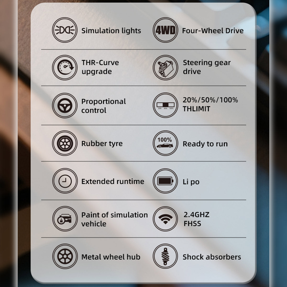 1/36 Scale Mini RC Monster Truck RTR Full Proportional 4WD Off-Road Desktop Crawler Vehicle-helloworld7