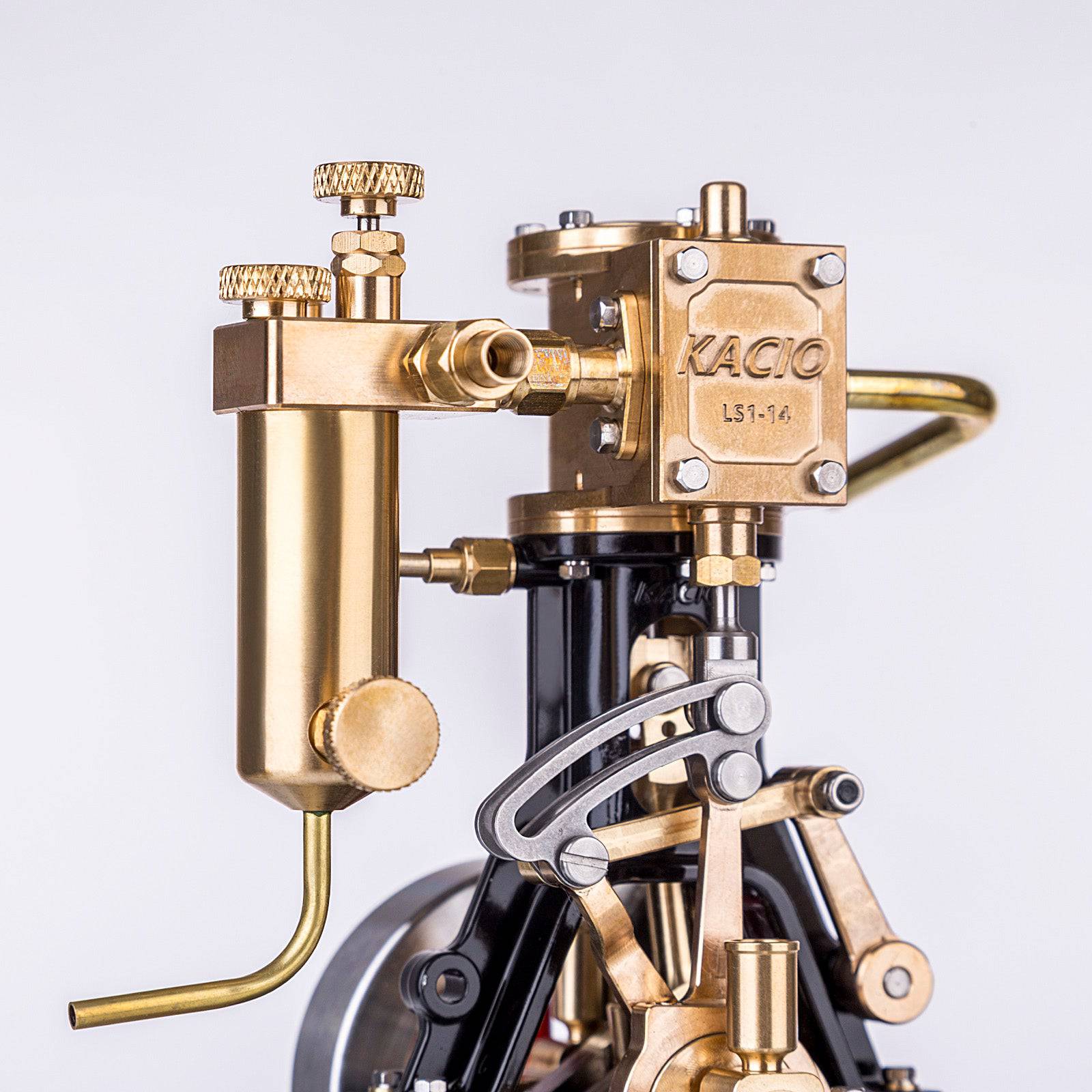 KACIO LS1-14 Single Cylinder Reciprocating Steam Engine Model for 60cm Marine Boats-helloworld7