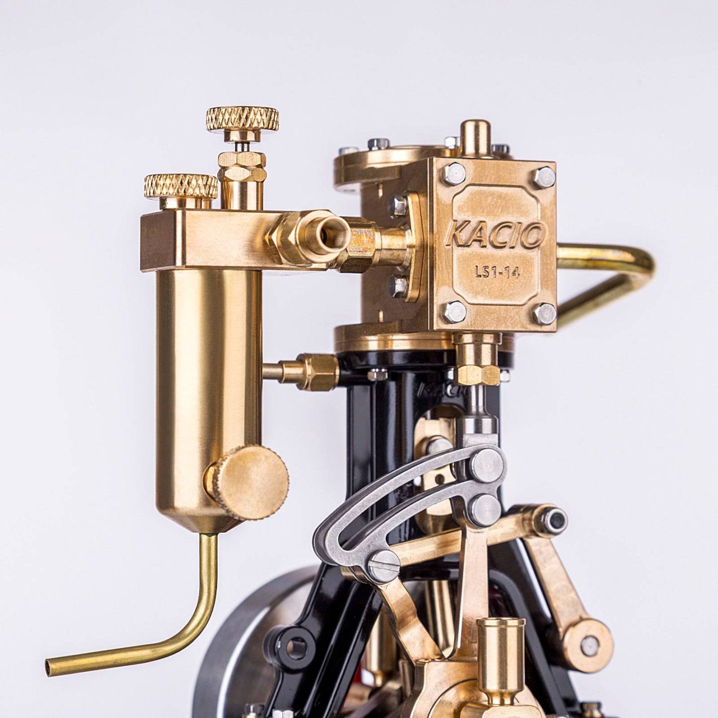KACIO LS1-14 Single Cylinder Reciprocating Steam Engine Model for 60cm Marine Boats-helloworld7