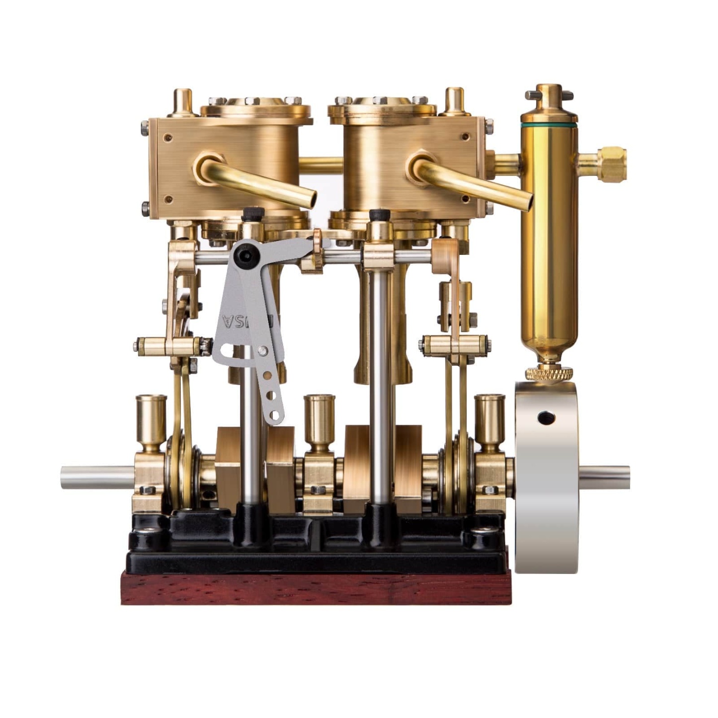 HelloWorld7-KACIO LS2-13S Two Cylinder Reciprocating Steam Engine Model for 80-120CM Steamship