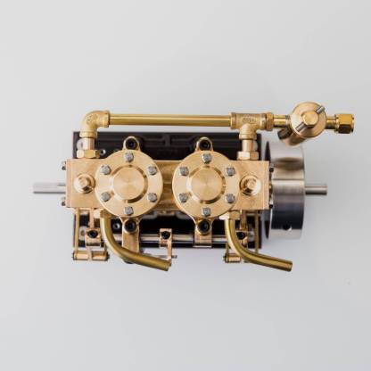 HelloWorld7-KACIO LS2-13S Two Cylinder Reciprocating Steam Engine Model for 80-120CM Steamship