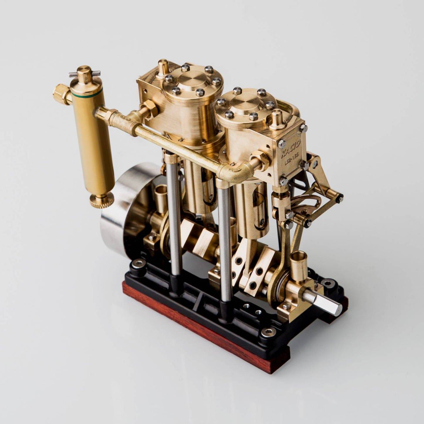 HelloWorld7-KACIO LS2-13S Two Cylinder Reciprocating Steam Engine Model for 80-120CM Steamship