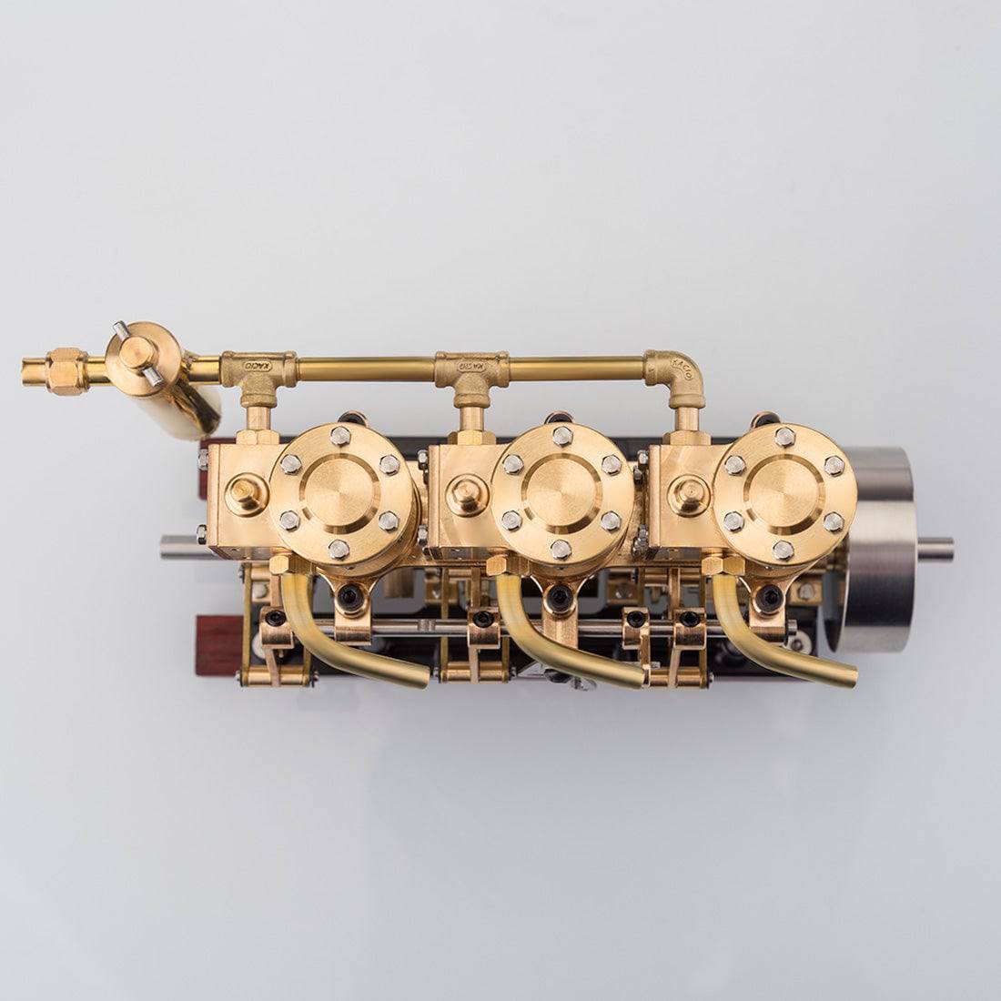 HelloWorld7-KACIO LS3-13S Three Cylinder Triple Steam Engine Model for 80-120CM Steamship-helloworld7