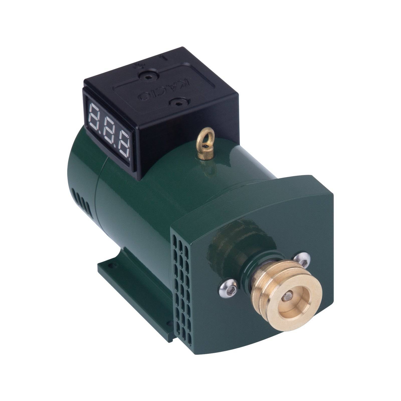 HelloWorld7-KACIO RS445-1 12V 1A DC Generator with Digital Voltmeter for Whippet Steam Engine-helloworld7