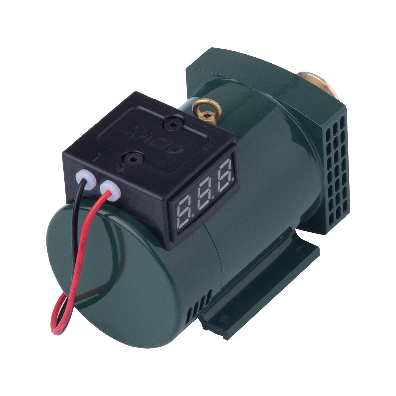 KACIO RS445-1 12V DC Generator Model with Digital Voltmeter for Whippet Steam Engine-helloworld7