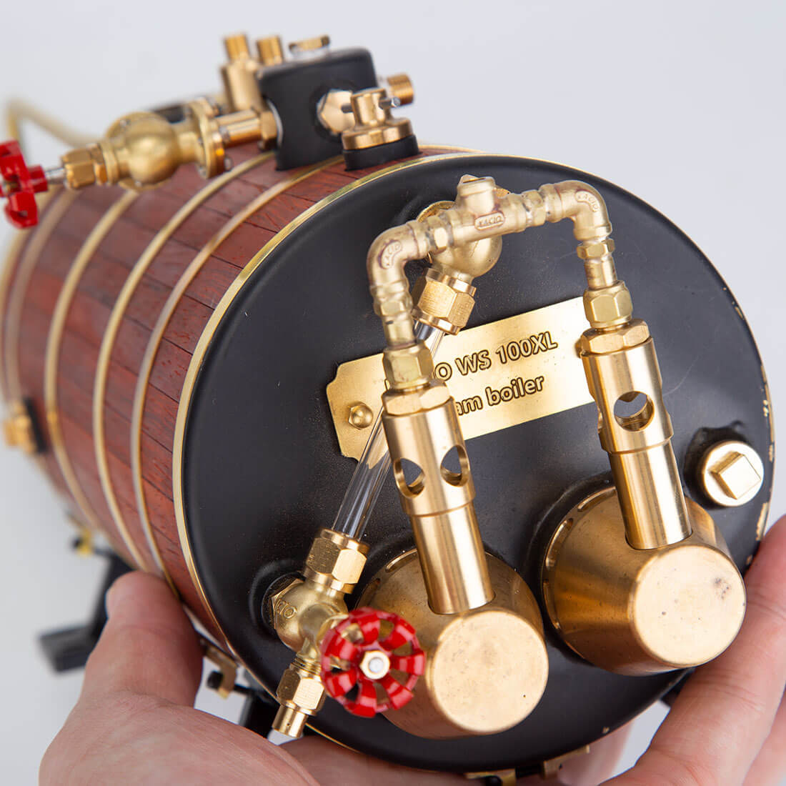 HelloWorld7-KACIO WS100XL Horizontal Steam Boiler Premium Version for 1000mL Model Ship