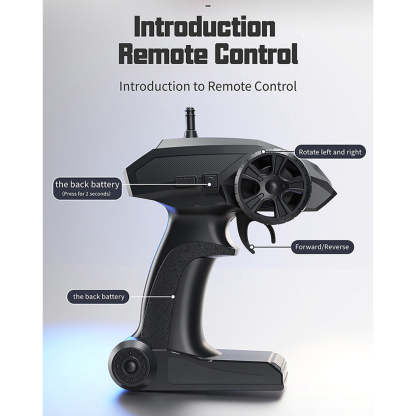 HelloWorld7-LHD-881 RC Boat 1/390 2.4G RC Electric High-Frequency Twin-Engine Battleship Model