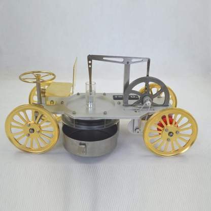 HelloWorld7-Low Temperature Difference Stirling Engine Car Model Gift Collection Science STEM Toy