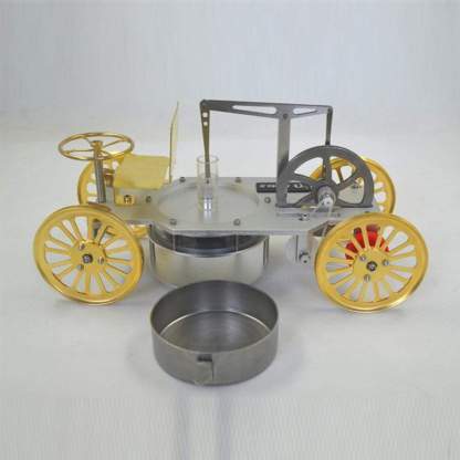 HelloWorld7-Low Temperature Difference Stirling Engine Car Model Gift Collection Science STEM Toy