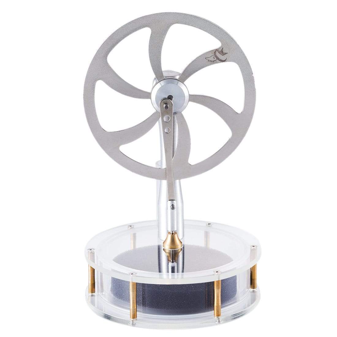 HelloWorld7-Low Temperature Stirling Engine Kit DIY Motor Steam Heat Education Model Toy Kit